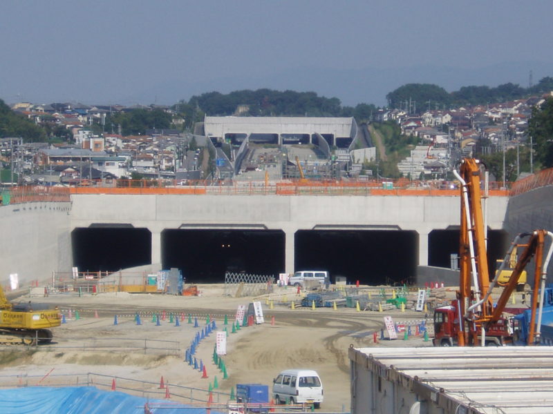 第二京阪道路枚方北工事