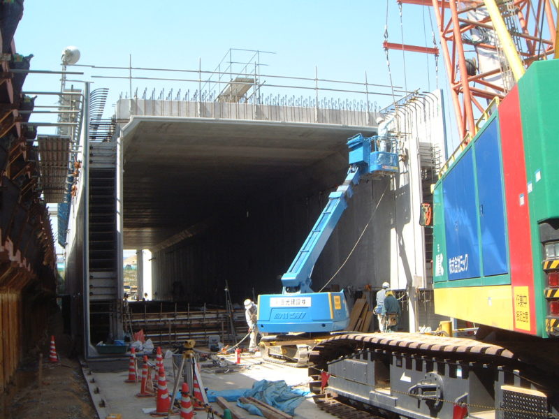 国道２０２号外環状道路福大トンネル新設工事