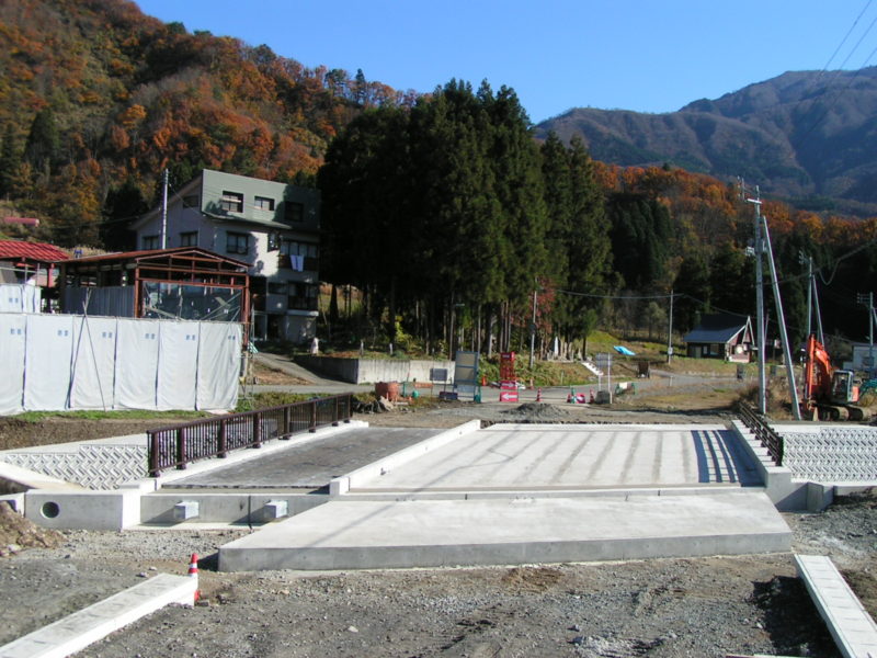 塩沢大和線ふるさとづくり道路事業橋梁上部工工事（観音沢橋）