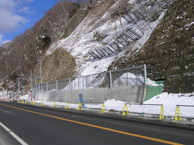 国道２７４号日高町千栄改良工事