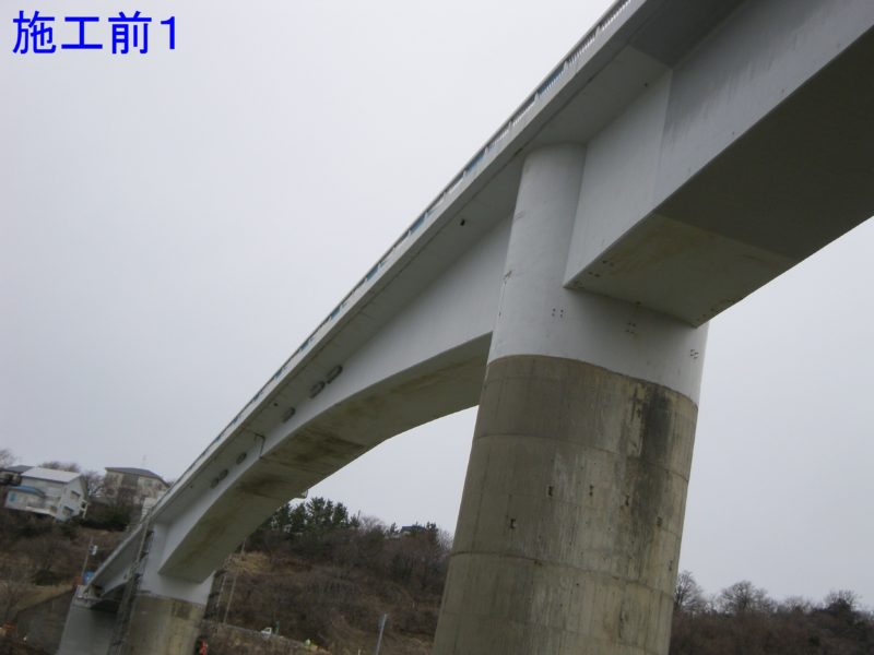 国道４０２号野積橋保護塗装工事