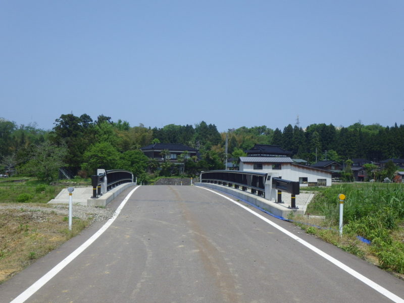 米山川広域河川改修（二級）法音寺橋上部工製作・架設工事