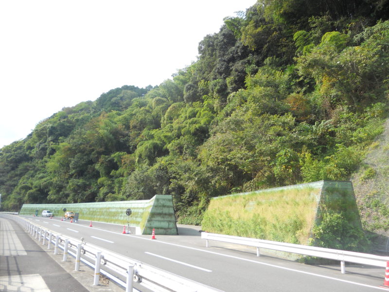 宇和野村線道路防災防除工事