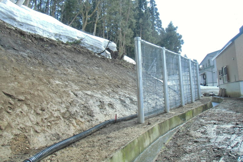 川治地区急傾斜工事