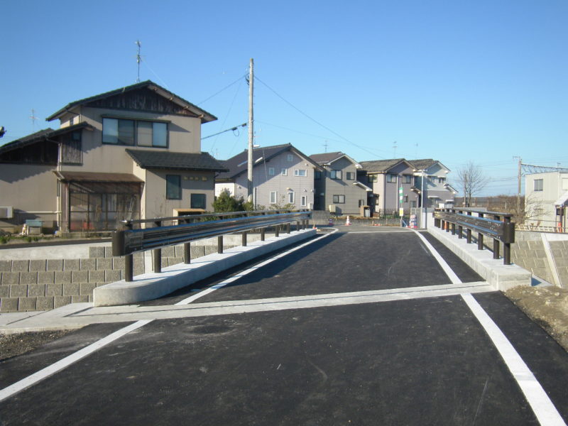 烏川広域河川改修市道橋工事