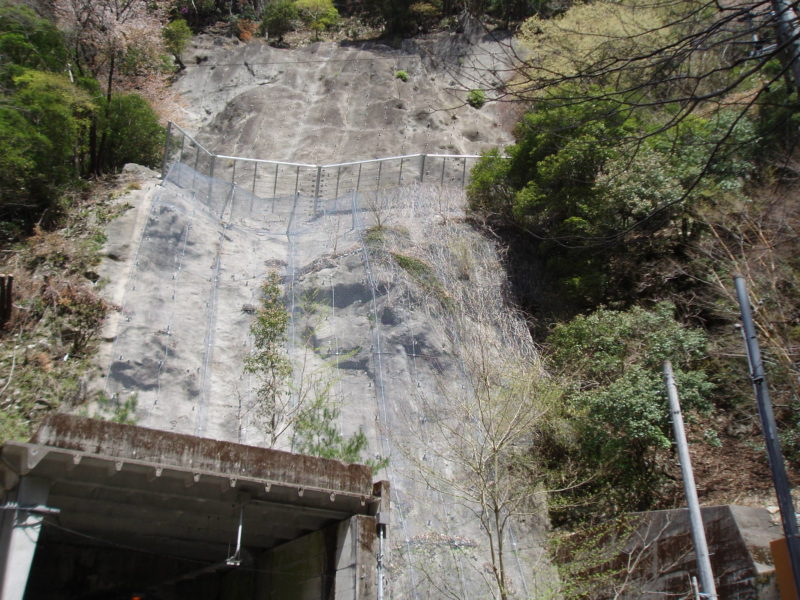 飯田富山佐久間線道路防災工事