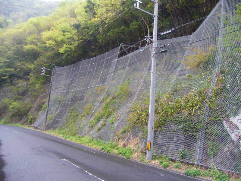 佐田八神線大呂工区道路（災害防除）工事その１