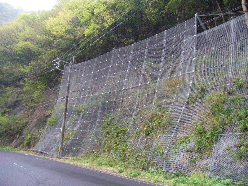 佐田八神線大呂工区道路（災害防除）工事その１