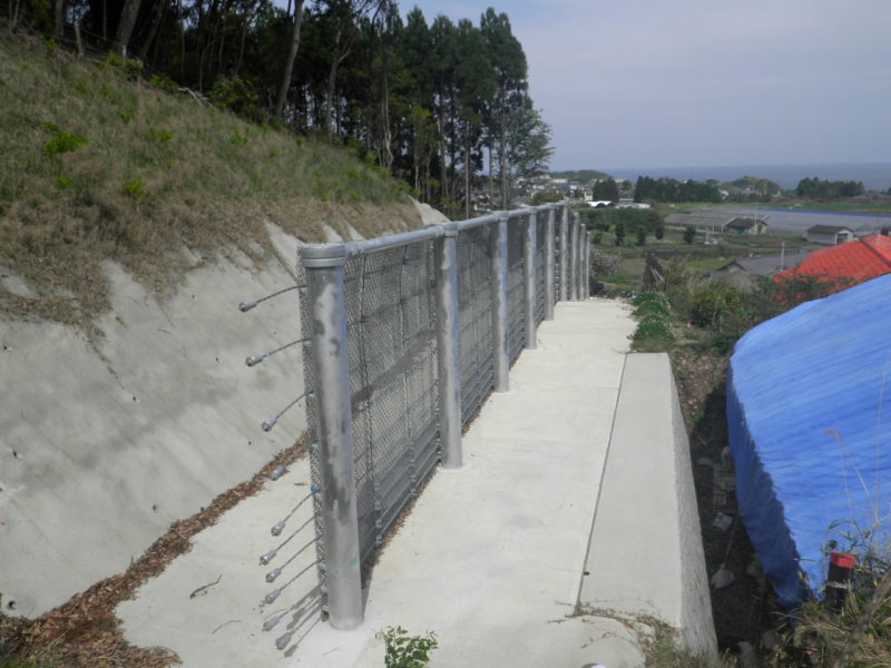 中の別府地区急傾斜地崩壊対策工事２