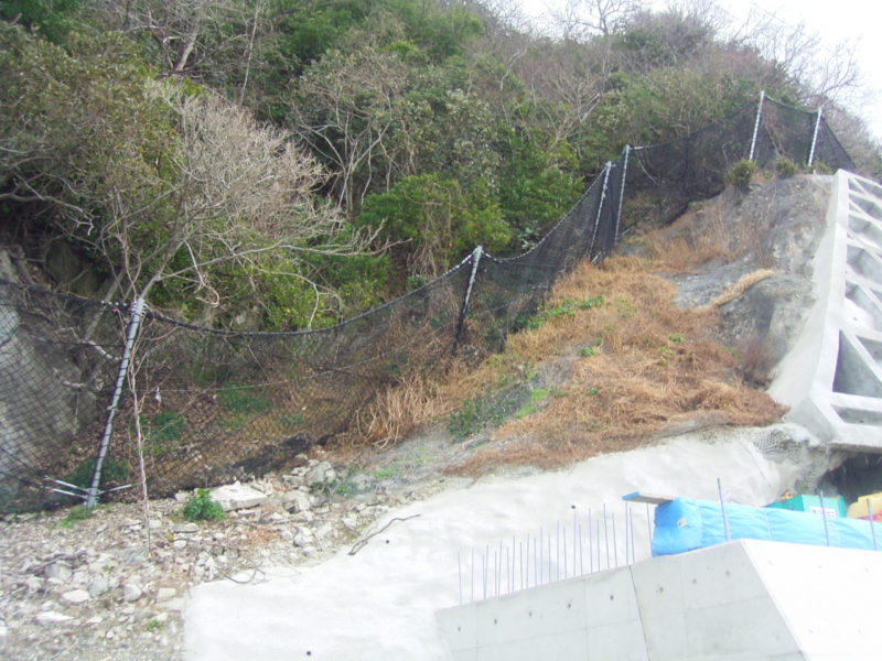 国道１９１号道路防災工事第１工区