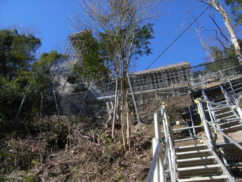 中部横断道富士川橋下部工事