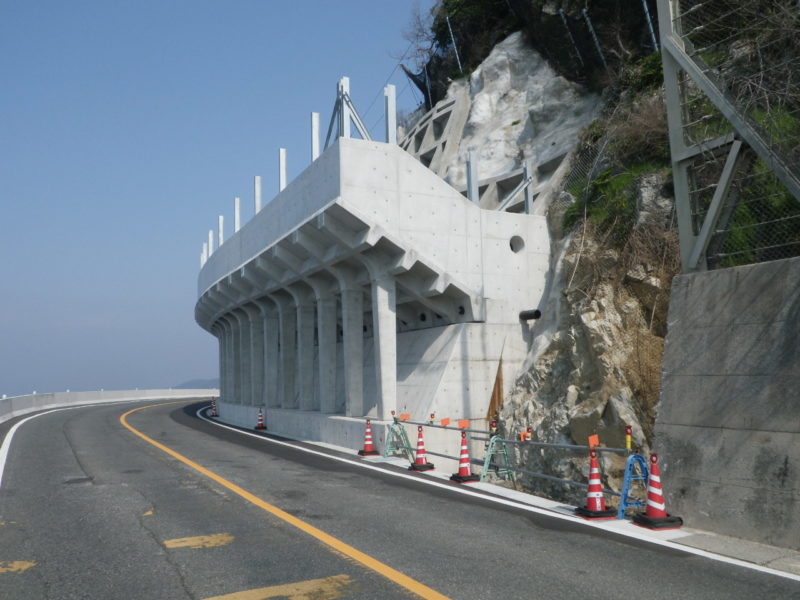 国道１９１号道路防災工事第２工区