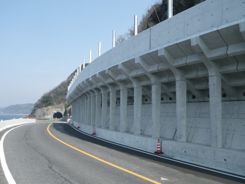 国道１９１号道路防災工事第２工区