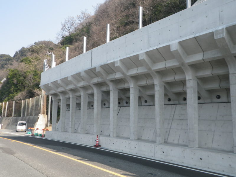 国道１９１号道路防災工事第２工区