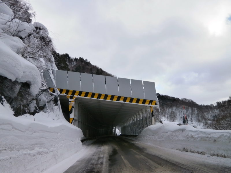 国道１０５号地方道路交付金工事（雪寒）