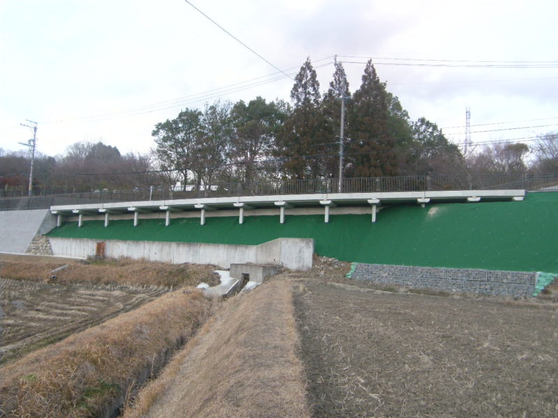 県道上笠間八幡名張線道路改良工事