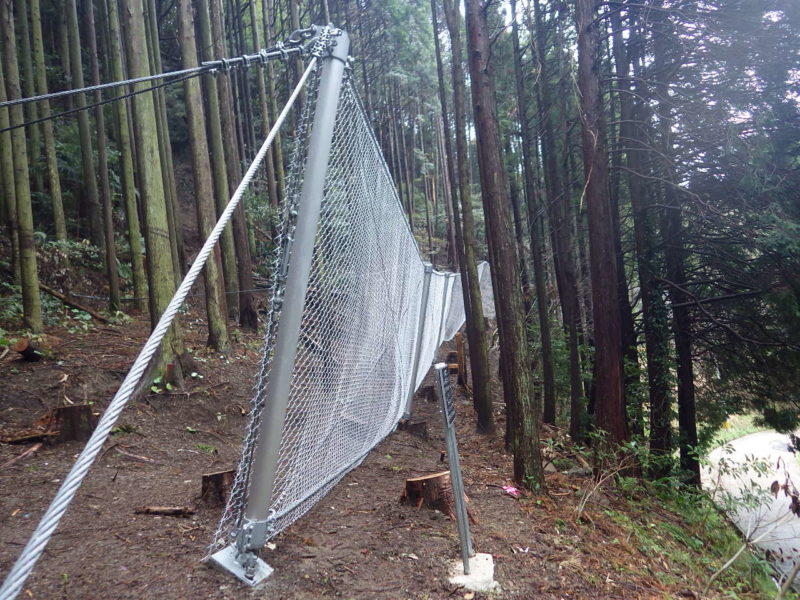 中尾地区復旧治山工事