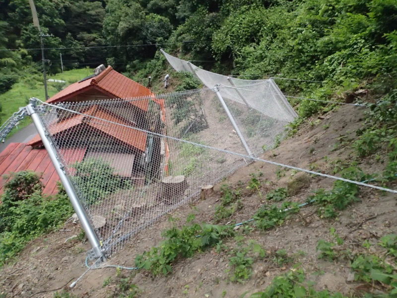 林地荒廃防止事業　秋奥地区外工事