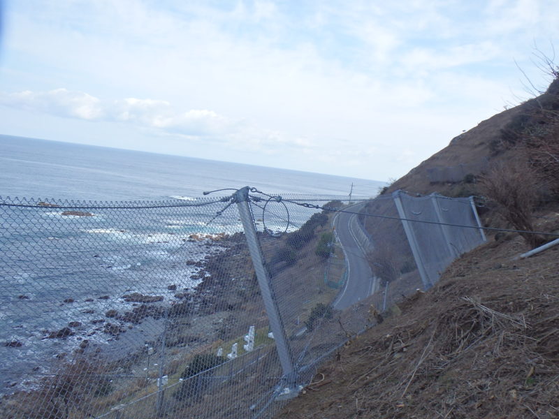 斐川一畑大社線塩津工区県単道路（災害防除）工事