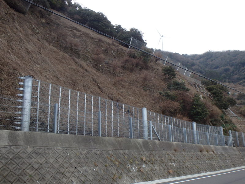 斐川一畑大社線塩津工区県単道路（災害防除）工事