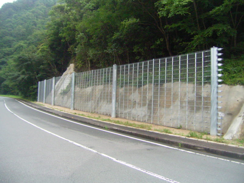 三瓶山公園線（野城工区）防災安全交付金（災害防除）工事