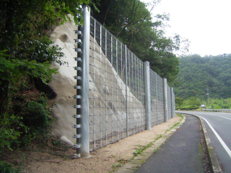 三瓶山公園線（野城工区）防災安全交付金（災害防除）工事