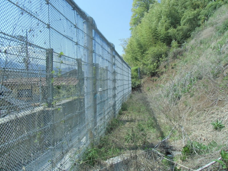 七里岩 急傾斜地崩壊対策工事