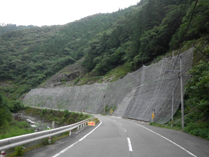 国道５０３号網掛工区道路防災工事