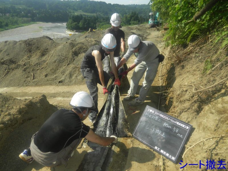 国道１１７号市之口スノーシェッド防水対策工事