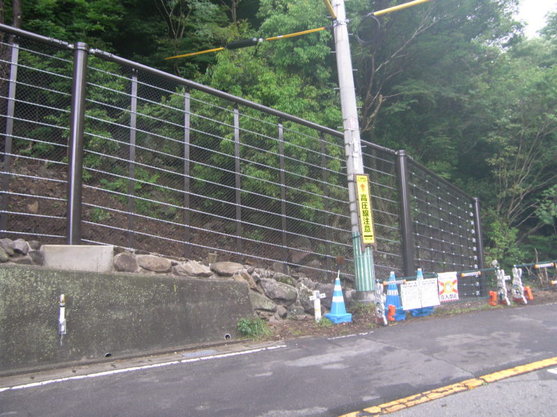 県道寒霞渓公園線道路災害防除工事