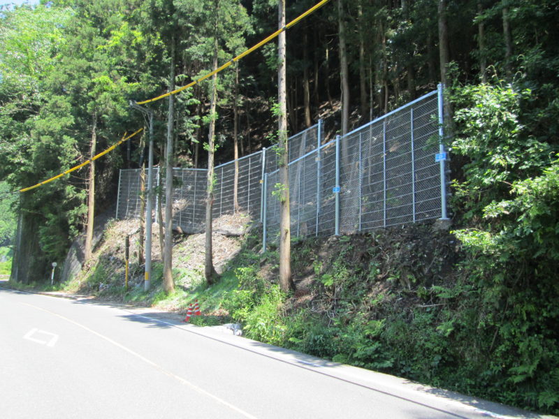 国道191号道路災害防除工事（坪野1工区）