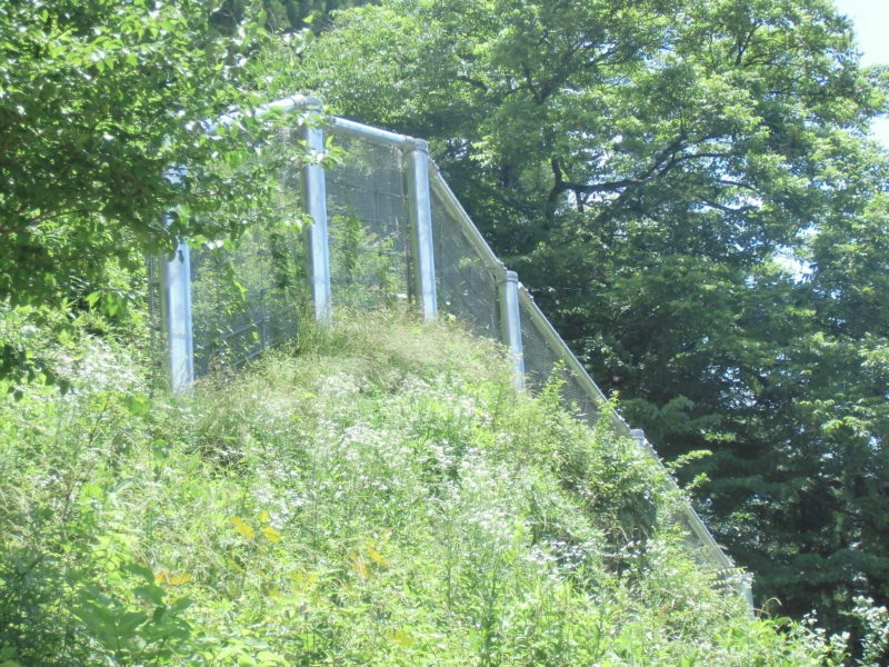 須賀川急傾斜地崩壊危険区域工事