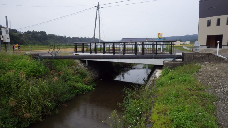 県道小白倉木落線防災安全（公共交安）浦川橋歩道橋工事