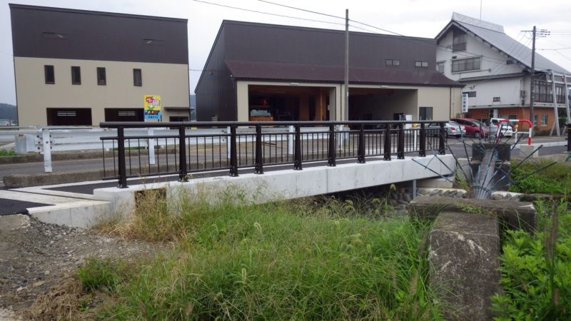 県道小白倉木落線防災安全（公共交安）浦川橋歩道橋工事