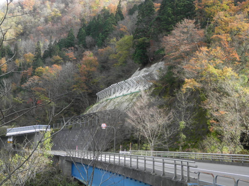 国道１５６号道路総合交付金（防災・防雪）小原雪崩防護柵その２工事