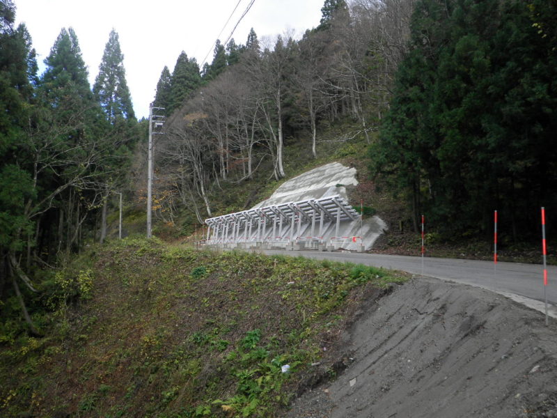 主要地方道利賀河合線県単独道路改良その２工事