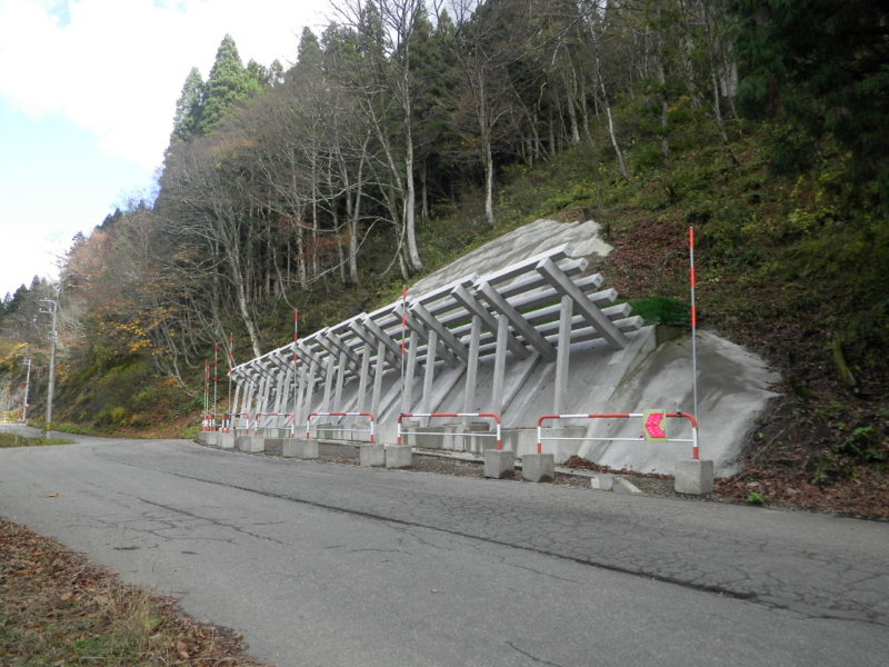 主要地方道利賀河合線県単独道路改良その２工事