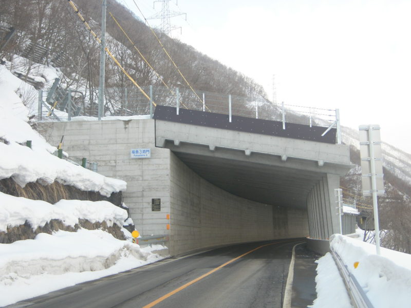 国道１５６号福島のうち上部工部材製作、架設工事