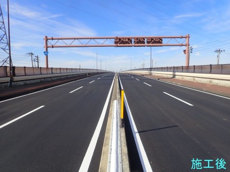 一般国道４６０号（夕映えの跨線橋）橋面補修工事