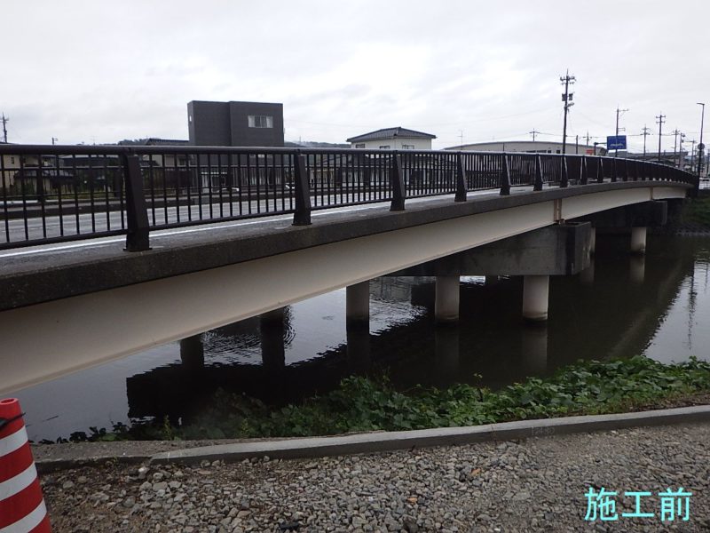 町道加賀爪18号線（住の江橋）鋼桁補修工事