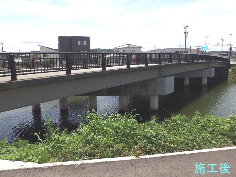 町道加賀爪18号線（住の江橋）鋼桁補修工事