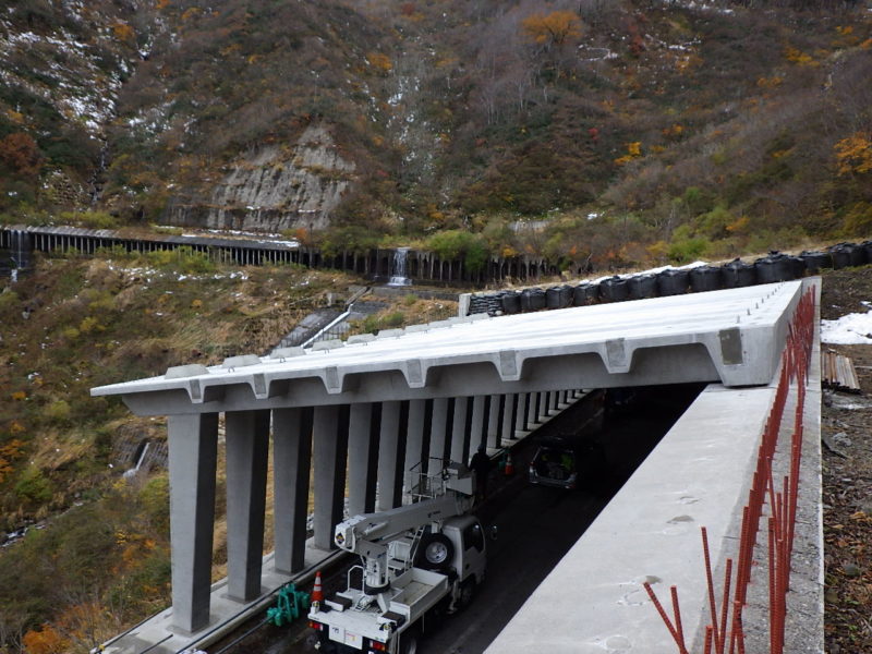 国道２５２号 道路橋りょう整備（交付）工事（防雪）