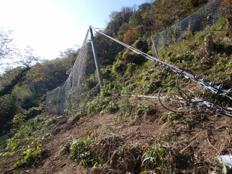 宇代地区緊急総合治山工事（２工区）