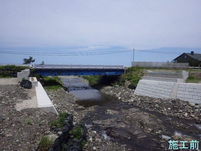 佐渡一周線 防災安全（橋補・離島）小野見川橋上部工工事