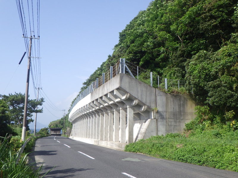 国道269号道路災害防除(補助)工事(根占辺田2-1工区)