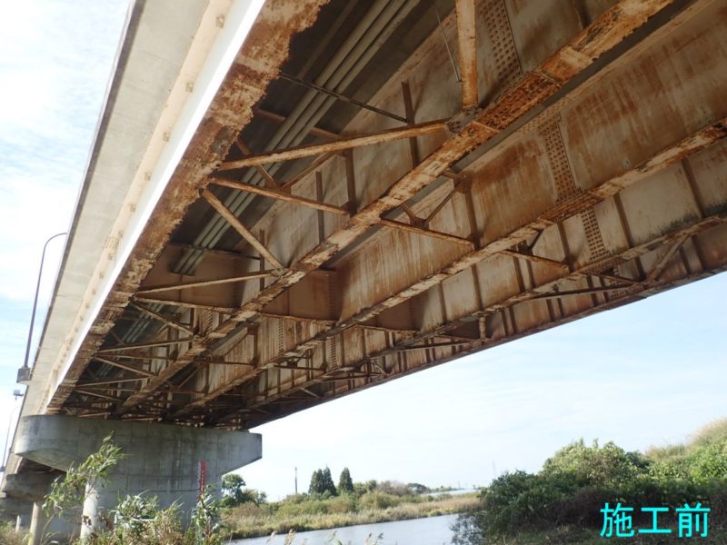 主要地方道新潟新津線（寿橋）塗装塗替工事