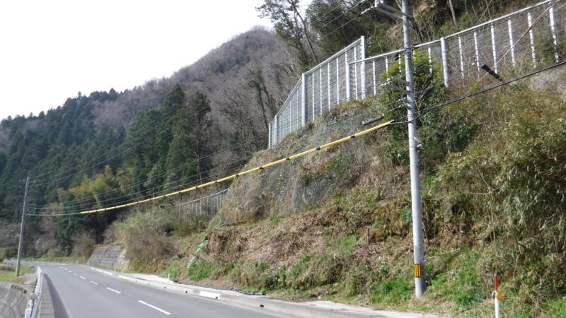 佐田八神線（反辺工区）県単緊急道路災害防除工事