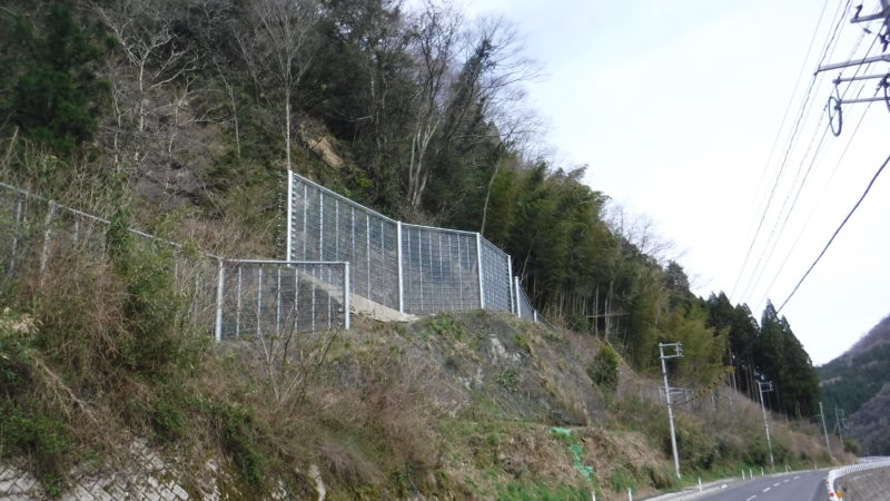 佐田八神線（反辺工区）県単緊急道路災害防除工事