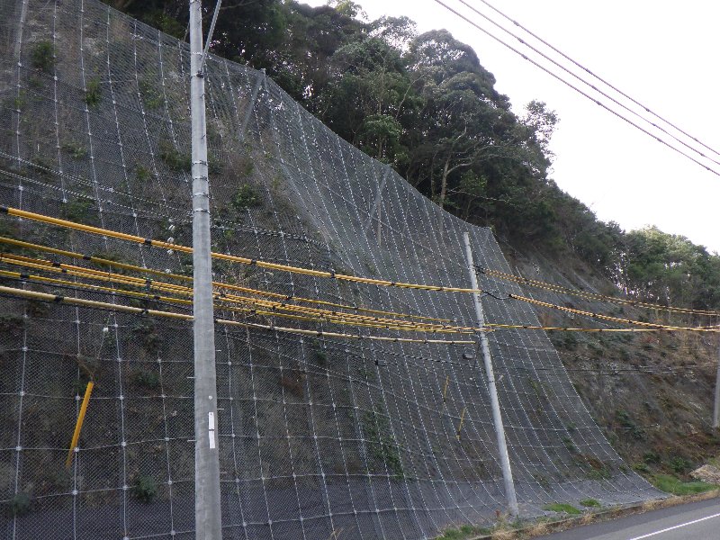 主要県道萩川上線 道路防災（防安交付金 修繕）地補工事　第１工区