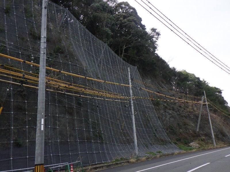 主要県道萩川上線 道路防災（防安交付金 修繕）地補工事　第１工区